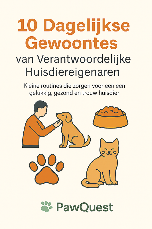10 Dagelijkse Gewoontes van Verantwoordelijke Huisdiereigenaren (eBook)